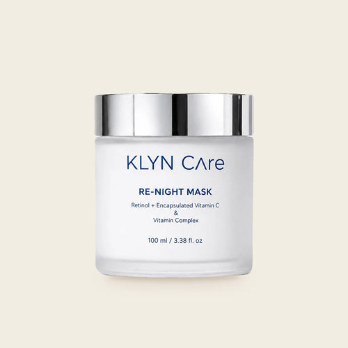 Pot Re-Night Mask KLYN Care, masque de nuit au rétinol et vitamine C 100 ml